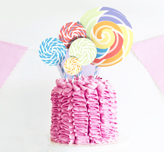 New Outlet Eurostyle Style Rainbow Stick Candy Material Bag Cake Decoration Sweet Table Inserts 5 only clothes
