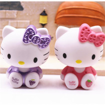 Party cake decoration Hello Kitty baking scene Birthday cake decoration ornaments