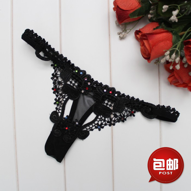 Thong nữ cảm giác trong suốt thực sự bắn cám dỗ t quần đầy đủ đồ lót trong suốt nữ kim cương ren shop đồ lót