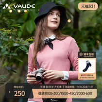 VAUDE Women's Outdoor Sports Sweat Wicking Casual Hiking Hiking Long Sleeve Function T-Shirt