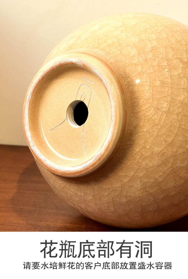 New Chinese style borneol porcelain furnishing articles zen gourd vases home sitting room porch TV ark, rich ancient frame decoration decoration