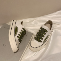 CHORAYE canvas shoes women lace-up low-top sports 2021 spring ins super fire versatile casual shoes children