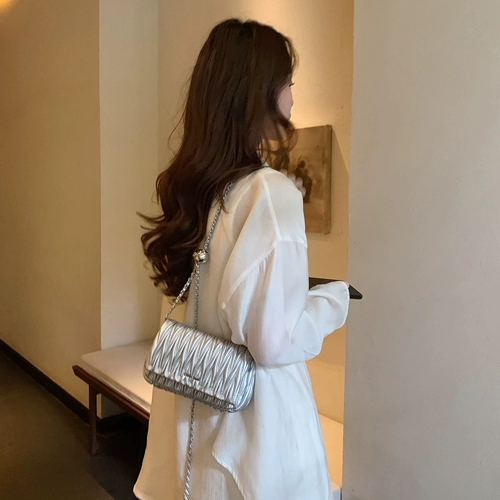 Цепь, сумка через плечо, сумка подмышку, сумка на одно плечо, коллекция 2023