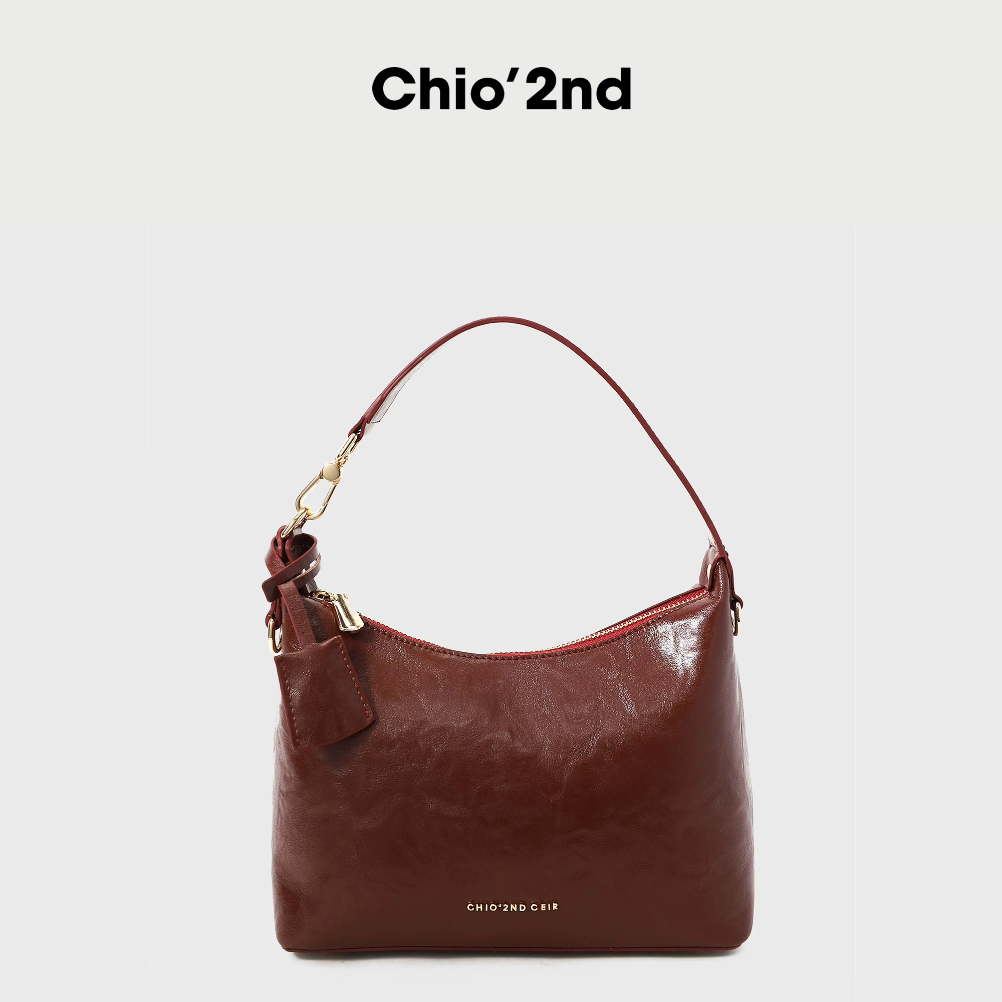 Nanfeng Chio2nd Ceir серия первоклассной натуральной кожи Mara Garden Cowhide Tote Bag Женская сумка через плечо