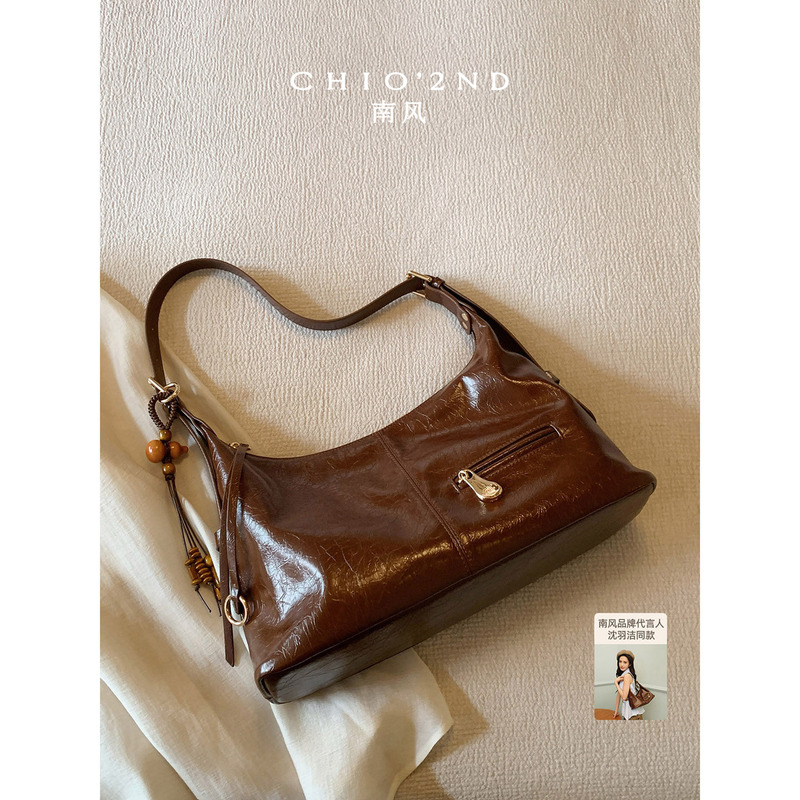 Nanfeng Chio2Nd Maple Sugar Story Tote Bag Women's Large Capacity Commuting 2026 New Single Shoulder Crossbody Bag