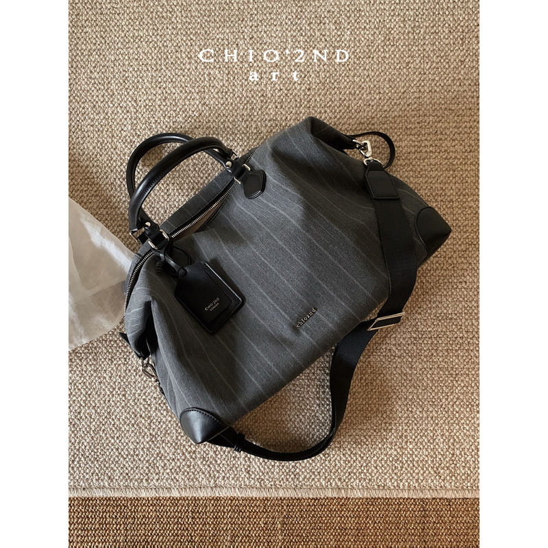 Nanfeng Chio2Nd Mist Gray Simple Tote Bag for Women, Large Capacity Lightweight Travel Bag, Commuting Handbag, Crossbody Bag Nanfeng Chio2Nd Mist Gray Simple Tote Bag for Women, Large Capacity Lightweight Travel Bag, Commuting Handbag, Crossbody Bag