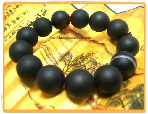 Мужской браслет из натурального камня, аксессуар, четки из круглых бусин