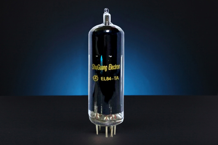 New dawn electron tube EL84-TA generation 6P14 and EL84 good sound carbon spray tube exhibition products