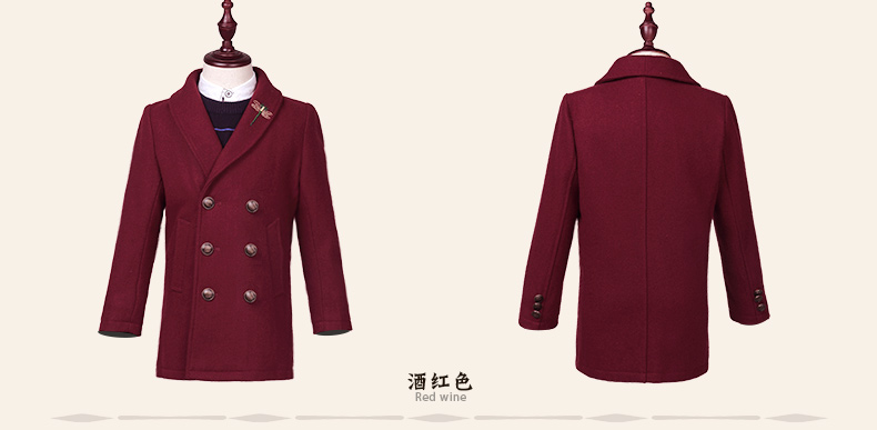 Manteau pour garcon EBCASTLE en mélange - Ref 2161282 Image 37
