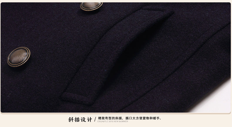 Manteau pour garcon EBCASTLE en mélange - Ref 2161282 Image 41