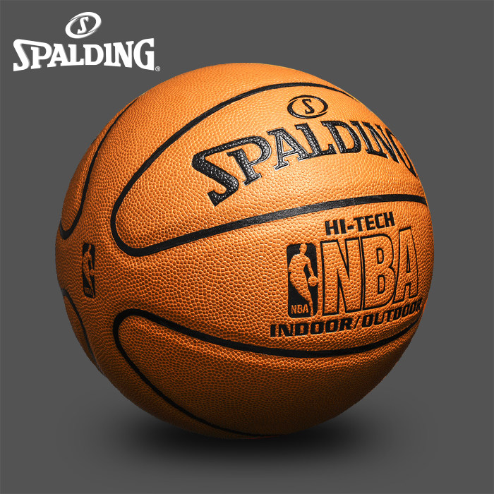 Sberding Basketball SPALDING ROOM INSIDE AND OUTSIDE BASKETBALL NON-GENUINE LEATHER BULL LEATHER FEEL BASKETBALL 74-600Y