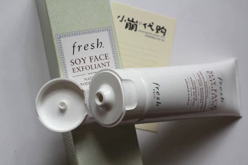 Clearance FRESH Soy Facial Scrub 100ml Nhẹ nhàng tẩy tế bào chết tẩy tế bào chết cho da mặt