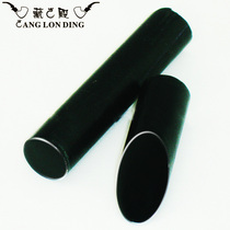 Germany imported pipe nozzle raw material Black acrylic pipe nozzle diameter 15mm Length 100mm