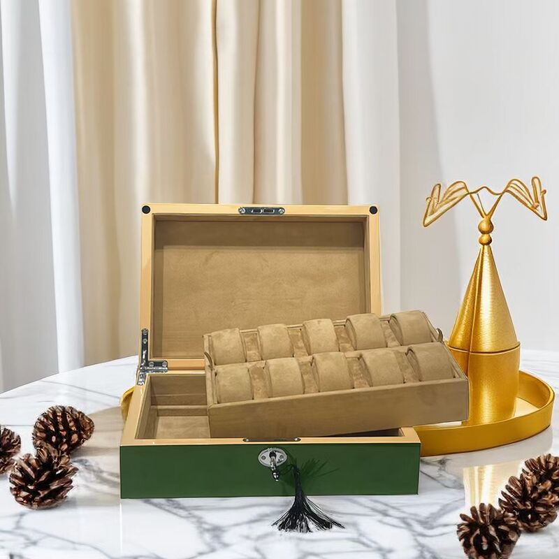 High-End Watch Storage Box, Watch Case, Security and Display Integrated Design, 24 Slots