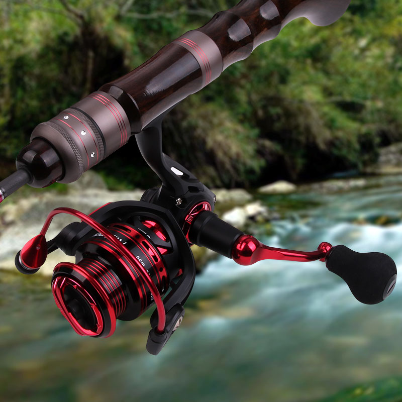 Micro - material shallow cup spinning wheel slope of 1000 type fish wheel all metal without gap 6 axis ro - sub - fishing wheel