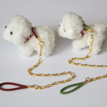 Super coarse ultra-dense torsion bar doll pet dog chain sub handmade diy accessories goat felt poke Loobj doll used