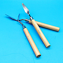 Fine Arts Water Powder Scraper Children Handcrafted Super Light Clay Rag Knife Accessories Paint Pick Knife Soft Pottery Details Tool Material