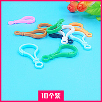 Picking bean diy jewelry accessories accessories plastic lobster buckle color acrylic keychain bulb buckle