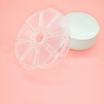 Van Roger Ultra Light Clay Soft Pottery Containing Box Rubber Clay Tool Accessories 8 G Detachable Transparent Plastic Containing Box