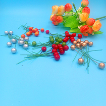 Christmas Emulation Berries Children Ultralight Clay Rubber Clay Molds Die DIY Handmade Flower Ring Piste Head Accessories Accessories