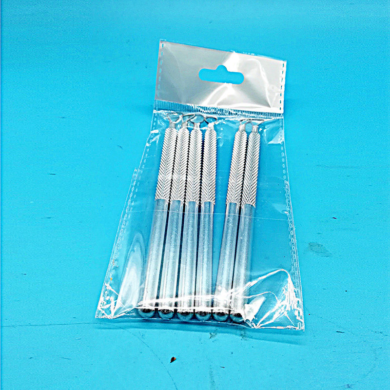 Clay Scraper Suit Aluminum Metal Handle Clay Plastic Soft Pottery Clay Fine Sculpture Oil Clay Pottery Sculpture Model Making Tool