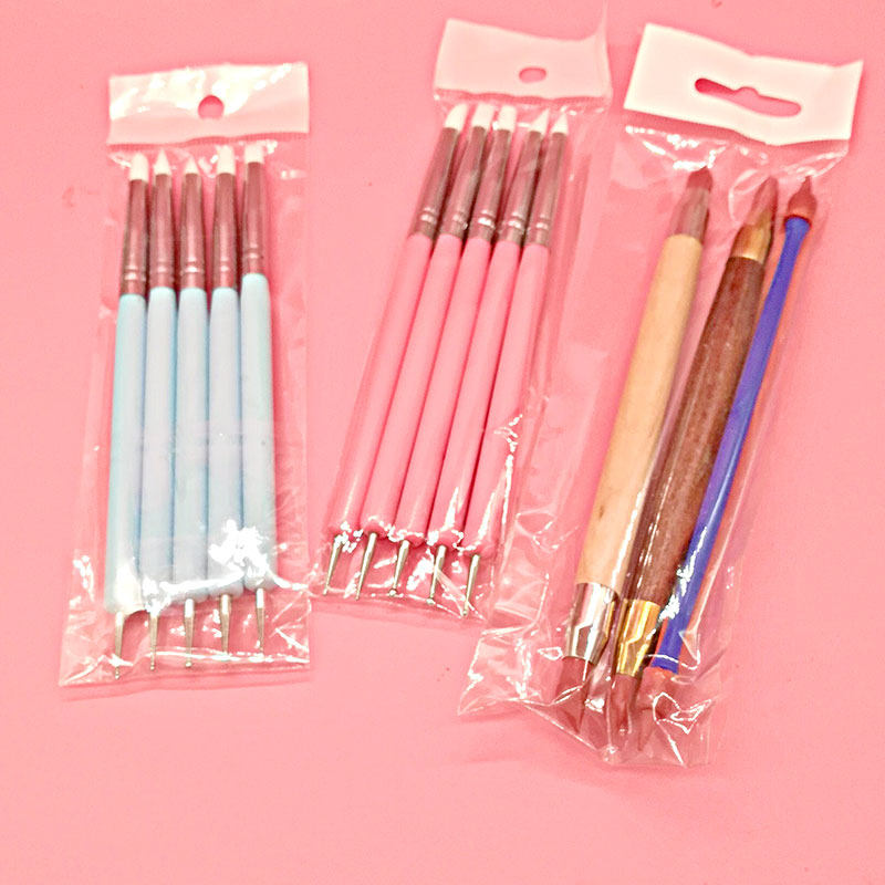 Soft head except vestige pen indentation pen Erase Pen Super Light Earth Model DIY Material Soft Pottery Color Clay Tool Suit