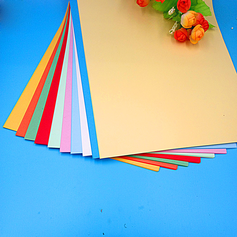 80 g A4 color hand-photocopied paper children DIY production paper-cut flower paper boat collage drawing toy accessories