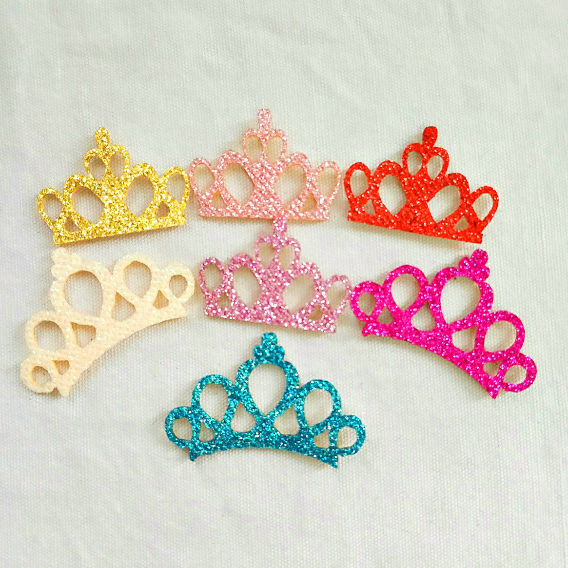 With Bright Pink Crown Adornment Cake BURNT DOLL HEAD ACCESSORIES HANDMADE DIY MATERIAL EASTERN FENCE FLORAL ACCESSORIES