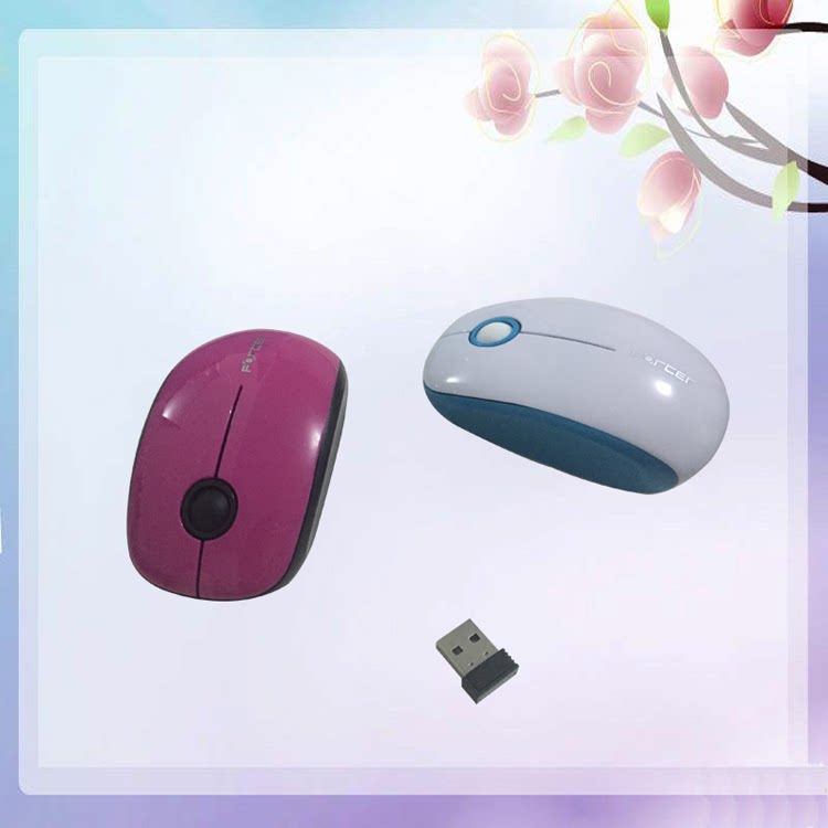 V189 wireless mouse cute cartoon boys and girls Lenovo ASUS HP desktop computer notebook computer universal - Taobao