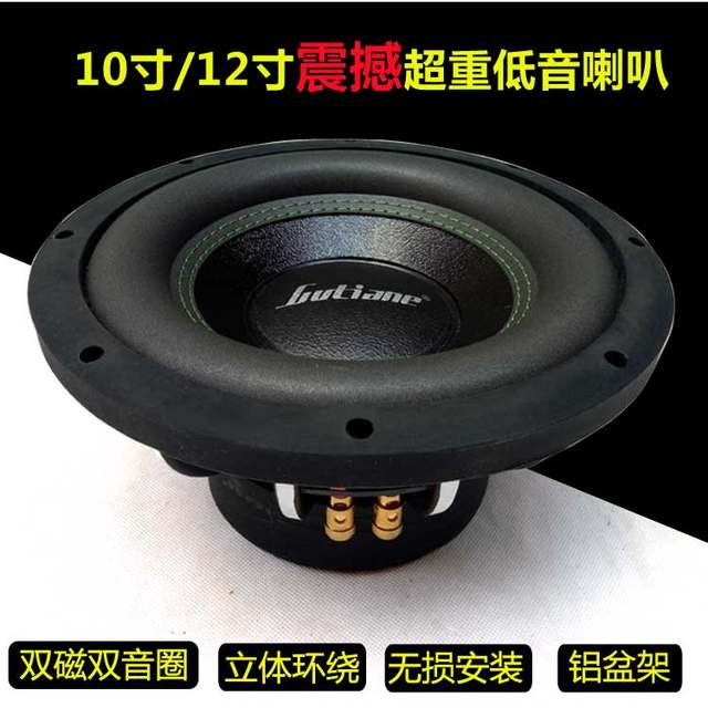 double coil woofer