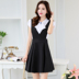 2020 A-từ váy Slim áo mùa xuân dress New CV Professional váy nữ Dây đeo váy váy mùa thu Workwear 