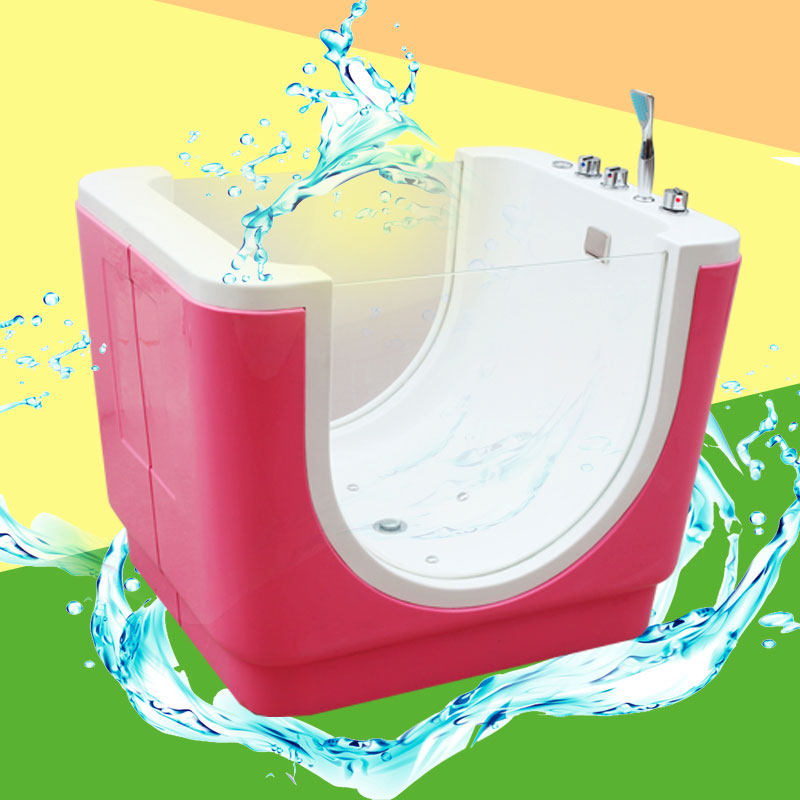 Double sided glass acrylic with insulated transparent children surfing bathtub swimming pool Baby swimming pool