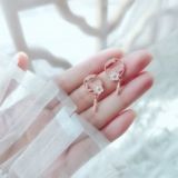 Небольшие дизайнерские серьги, 2021 года, серебро 999 пробы, тренд сезона, легкий роскошный стиль