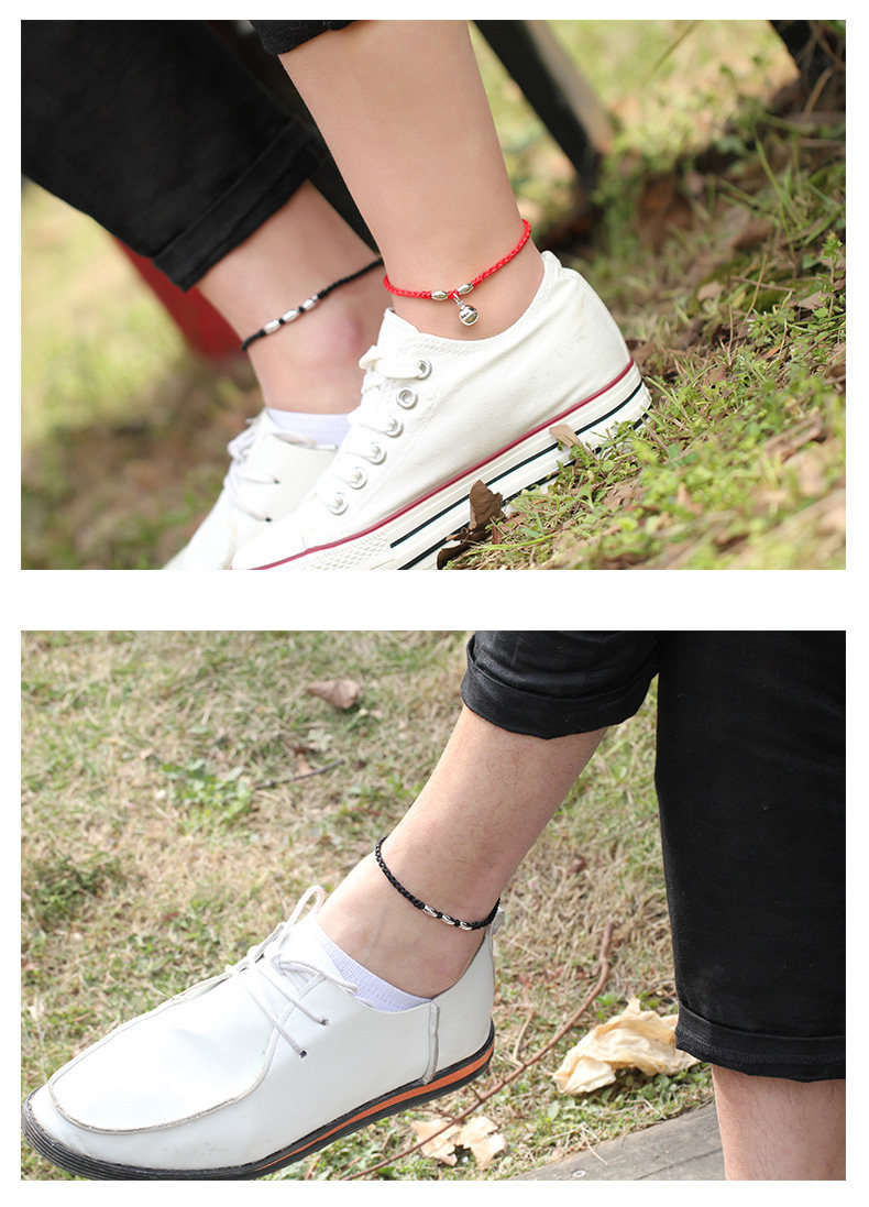 Chaine de cheville Couple      en Argenterie - Ref 3101506 Image 11