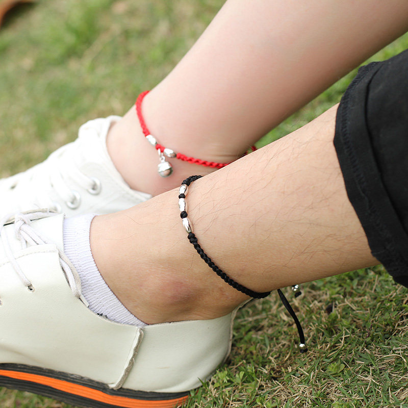 Chaine de cheville Couple      en Argenterie - Ref 3101506 Image 3