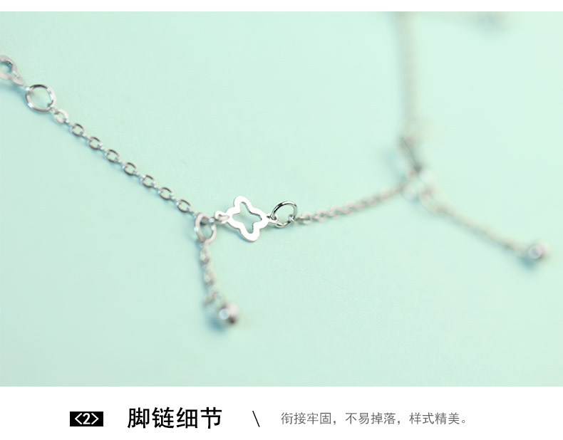 Chaine de cheville Femme      en Argenterie - Ref 3104536 Image 21