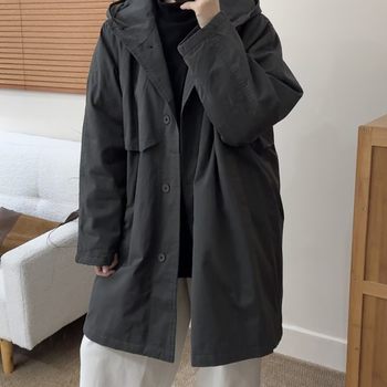 Autumn and winter hooded cotton coat women's high-end new style retro temperament loose fashion versatile casual top cotton coat Autumn and winter hooded cotton coat women's high-end new style retro temperament loose fashion versatile casual top cotton coat