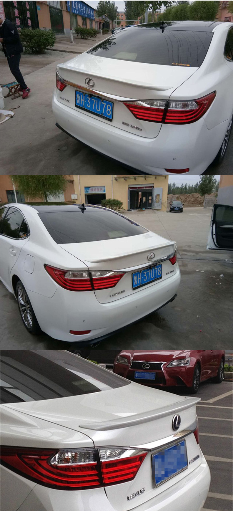 18-19 Lexus mới ES200 cánh sau trong 12-17 năm es250es260 sửa đổi cao với abs - Sopida trên đuôi gió shark