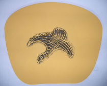 Pengcheng Wanli-Western Han Eagle portrait brick original extension