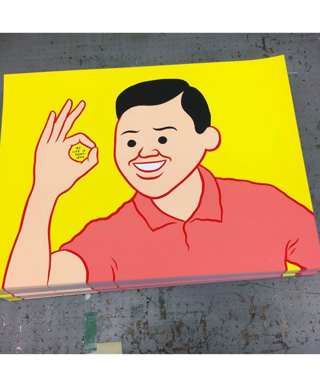 Joan Cornella prints Spanish irony artist decorative