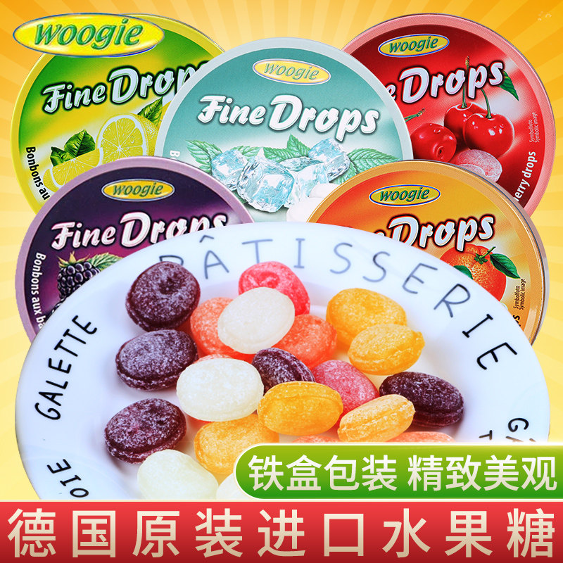 Imported net red snack Woogie brand comprehensive fruit candy hi candy hard candy birthday gift New Year candy cherry