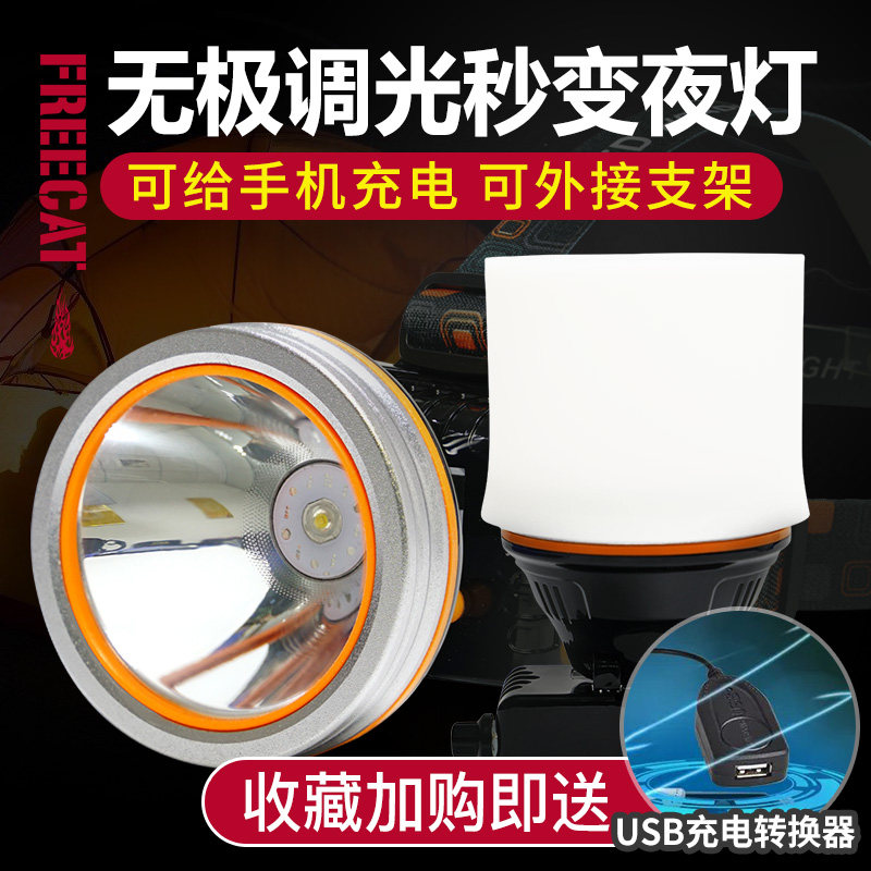 Lighting desk lamp night light strong light charging super bright head mounted LED light hernia lamp hernia lamp bright miner lamp camping gift