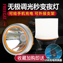 Lighting table lamp night light strong light charging super bright head-mounted led lamp xenon lamp high-bright miners lamp camping gift