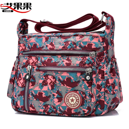 Водонепроницаемая нейлоновая сумка через плечо, ткань оксфорд