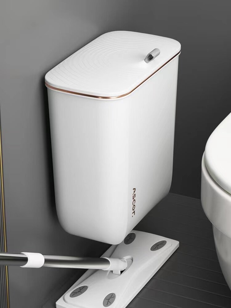 Wall-mounted Toilet Wall-mounted Toilet Home Bathroom Toilet Clamp Slit Suspended Stickup Toilet Paper Poo-Taobao