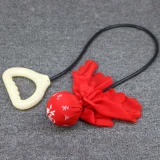 Пластиковый силиконовый силиконовый фитнес мяч, трясуя мяч в середине пожилой площади