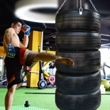 Боксерская груша для домашнего использования для взрослых, профессиональный мешок с песком для тренировок для тхэквондо, оборудование для спортзала, шины