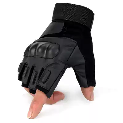 Special forces tactical gloves Outdoor equipment combat self-defense half-finger anti-cutting training anti-stab wear-resistant summer men's non-slip