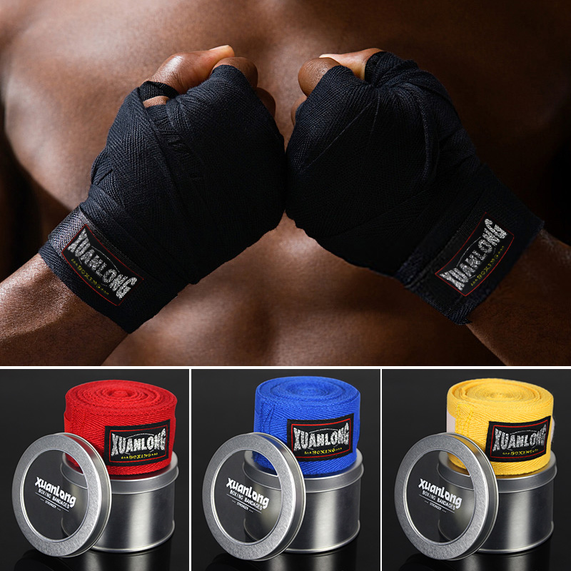 Boxing bandage Sanda protective gear Strapping Hand boxing gloves Muay Thai gloves Strapping training equipment Male boxing belt