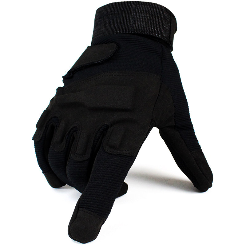 Black Hawk Full Finger Tactical Gloves Anti-Slip Fighting Combat Anti-Cut Anti-Thorn Mountaineering Winter Warmth Training Special Forces Male